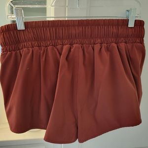 Free People Movement run shorts with built-in shorties